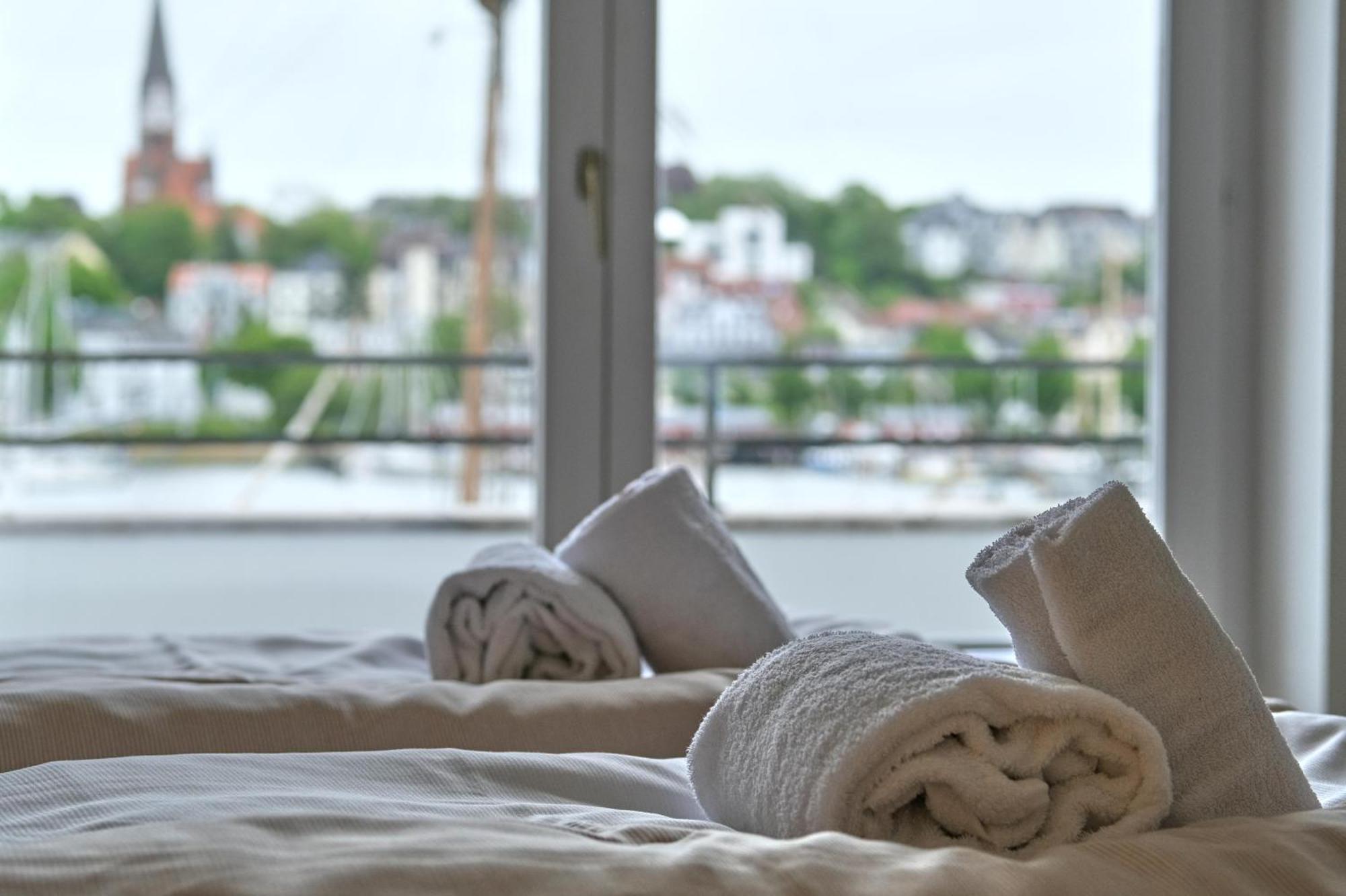 Schiffbruecke Apartment เฟลนส์บวร์ก ภายนอก รูปภาพ